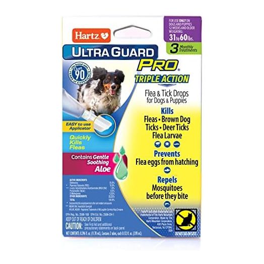 Hartz UltraGuard Pro Flea Tick Drops for Dogs 3160 lbs