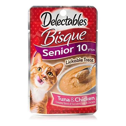 Hartz Delectables Bisque Lickable Cat Treats - Tuna