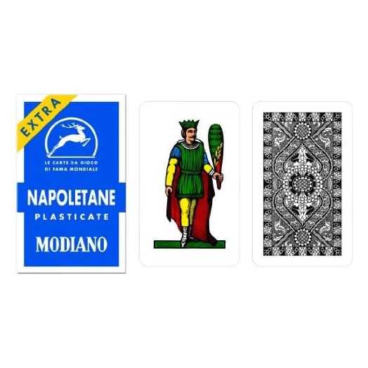Napoletane 97/31 Modiano Regional Italian Playing Cards. Authentic Italian Deck.
