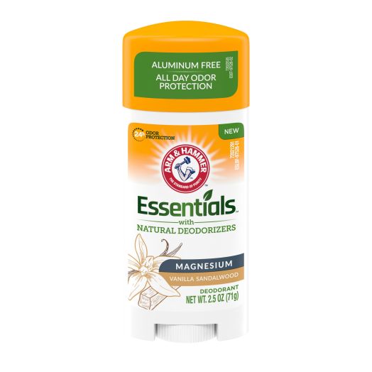 ARM HAMMER Essentials Deodorant with Magnesium, Vanilla Sandalwood, Aluminum Free Paraben Free, 1-Count