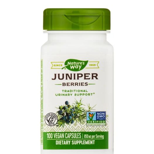 Nature's Way Juniper Berries - 100 Vegan Capsules