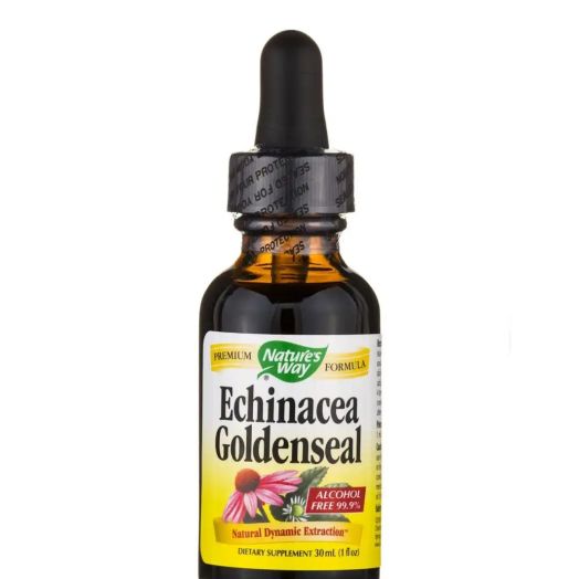 Nature's Way Echinacea Goldenseal (Alcohol Free 99.9 %) - 1 fl. oz (30 ml)