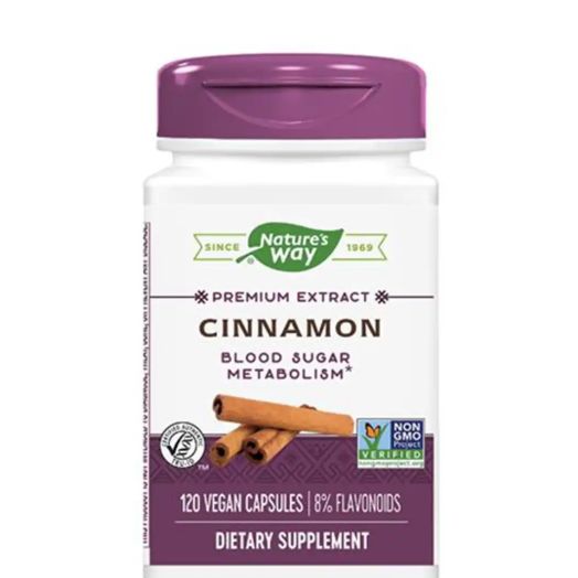 Nature's Way Cinnamon - 120 Vegetarian Capsules