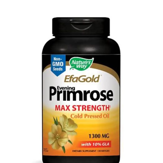 Nature's Way EFAGold Evening Primrose Max Strength (Cold Pressed) - 120 Softgels