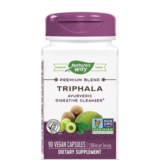 Nature's Way Triphala Standardized - 90 Vegetarian Capsules