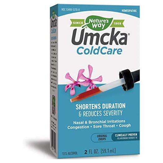 Nature's Way Umcka ColdCare Shortens Duration & Reduces Severity, Original Drops, 2 Fluid Ounces
