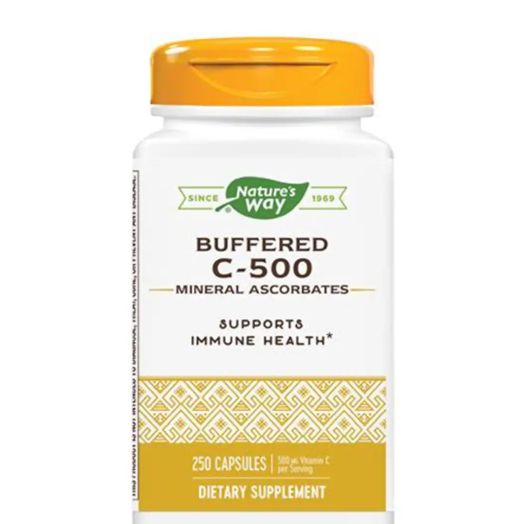 Nature's Way Buffered C 500 Ascorbate - 250 Capsules