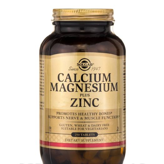 Solgar Vitamin and Herb Calcium Magnesium Plus Zinc - 250 Tablets