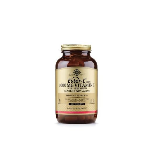 Solgar Ester-C Plus 1000 mg Vitamin C Tablets, 180 Ct