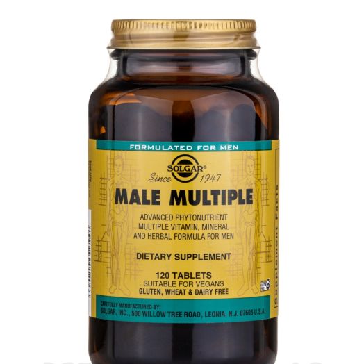 Solgar Vitamin and Herb Male Multiple - 120 Tablets