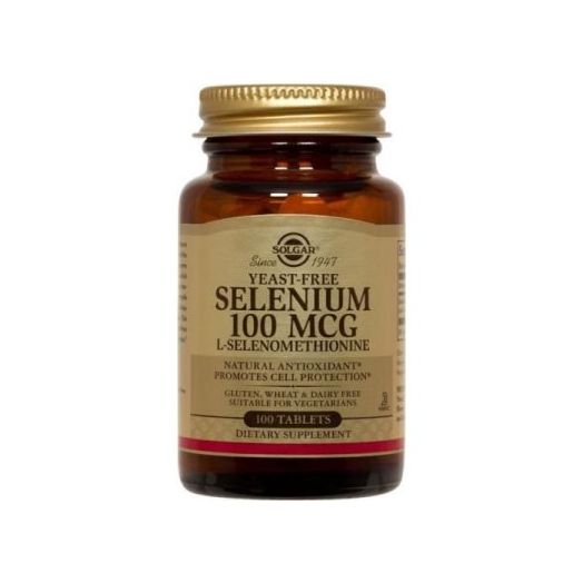 Solgar Selenium Yeast Free 100 mcg - 100 Tablets