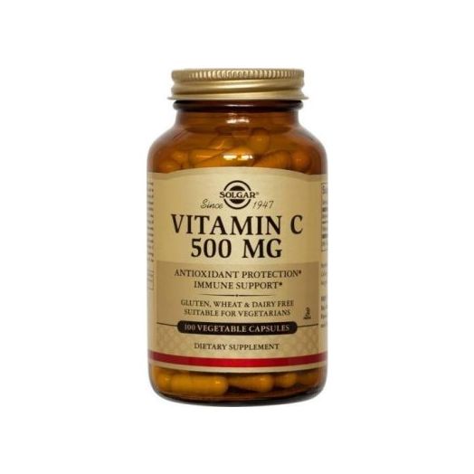 Solgar Vitamin C 500 mg - 100 Vegetable Capsules