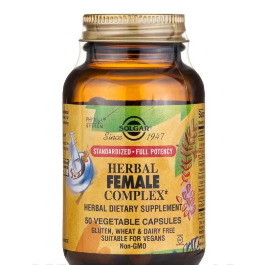 Solgar Vitamin and Herb Herbal Female Complex - 50 Vegetable Capsules