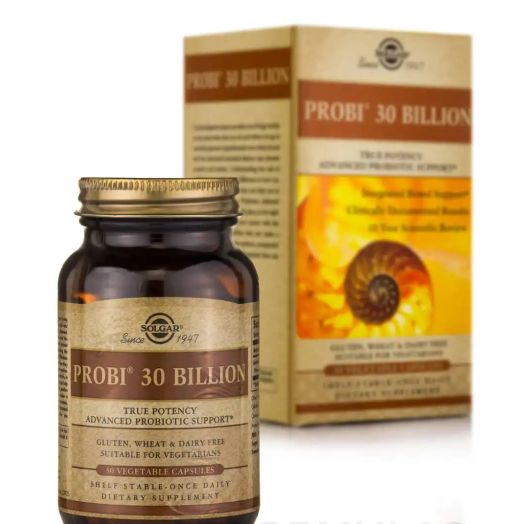 Solgar Vitamin and Herb Probi 30 Billion - 30 Vegetable Capsules
