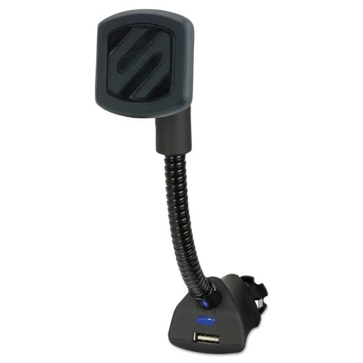 SCOSCHE MAG12VB MagicMount Magnetic Phone/GPS Power Outlet Mount for the Car in Frustration Free Packaging