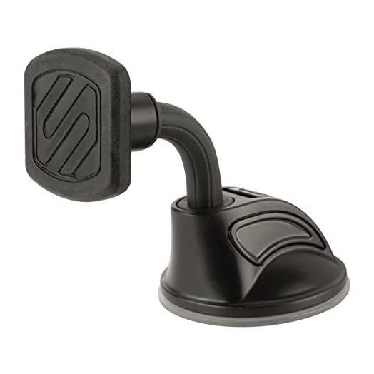 SCOSCHE MAGHDGPS MagicMount Universal Magnetic Suction Cup Mount Holder for Mobile Devices, Automotive Grade Adhesive, Neodymium Magnets, Black