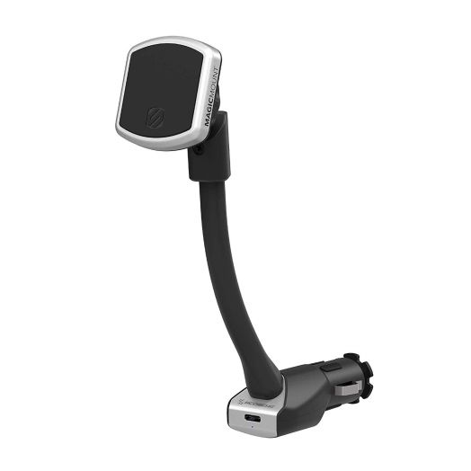SCOSCHE MP12VPD2-XTSP MagicMount Pro Magnetic Phone/GPS 30W Power Delivery 3.0 Type-C + Type-A Outlet Charging Mount for The Car