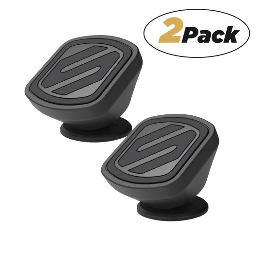 Scosche MMSD-2PKXCES0 MagicMount Select Magnetic Dash Mini Mount 2-Pack