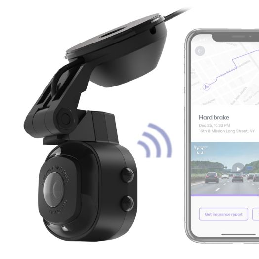 Scosche NEXC11032W-SP1 Full HD Smart Windshield Mount Cam Powered by Nexar