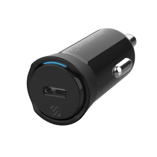 Scosche CPDC20-SP PowerVolt 20-Watt Certified USB Type-C Fast Car Charger with Power Delivery 3.0 for All USB-C Devices