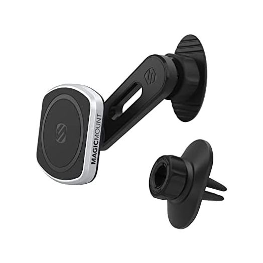 SCOSCHE Compatible/Replacement for MagSafe and Smartphones MagicMount Pro 2 Dash/Vent 4-in-1 Car Magnetic Phone Mount Kit MP2ODVM-XTSP