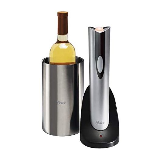 Oster Rechargeable and Cordless Wine Opener with Chiller