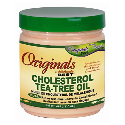 Originals by Africa's Best Cholesterol Tea Tree Oil Rinse-Out Plus Leave In Conditioner