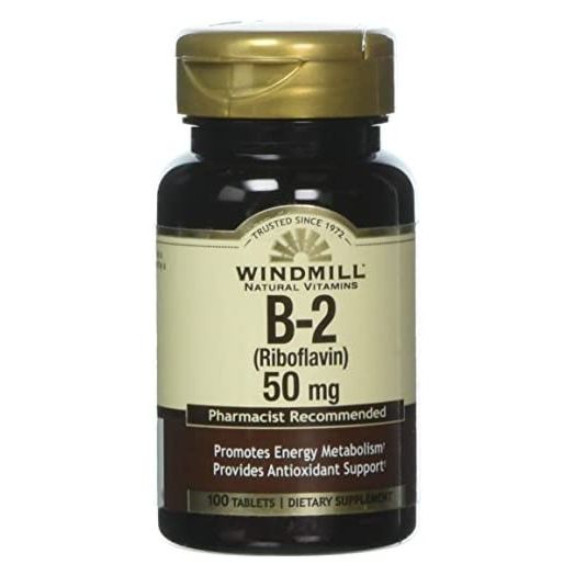 VIT B-2 TABS 50 MG WMILL 100