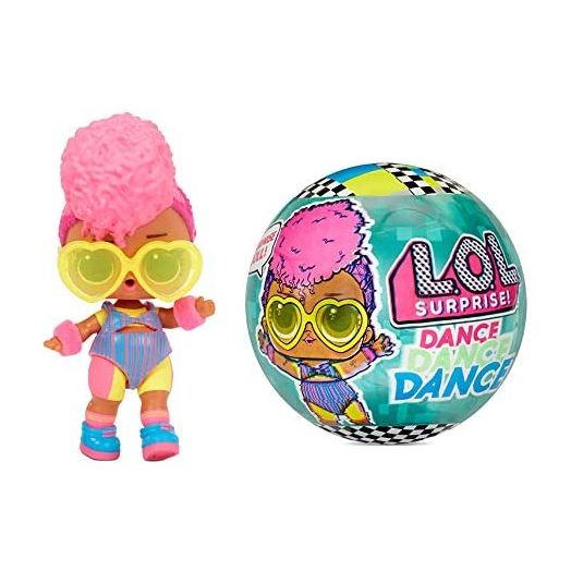 LOL Surprise Dance Dance Dance Dolls with 8 Surprises Including Doll Dance Floor That Spins, Dance Move Card and Accessories - Great Gift for Girls Age 4-7