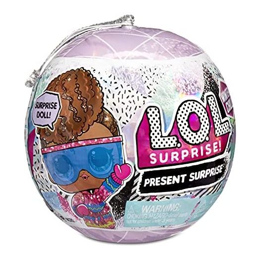 LOL Surprise Winter Chill Dolls with 8 Surprises Including Collectible Doll with Winter Fashion Outfits, Accessories, Holiday Ornament Ball - Gift for Kids, Toys for Girls Boys Ages 4 5 6 7+ Years