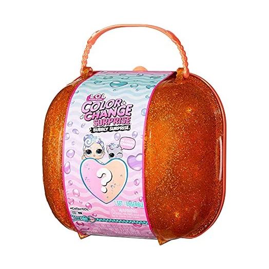LOL Surprise Color Change Bubbly Surprise Orange with Exclusive Doll & Pet