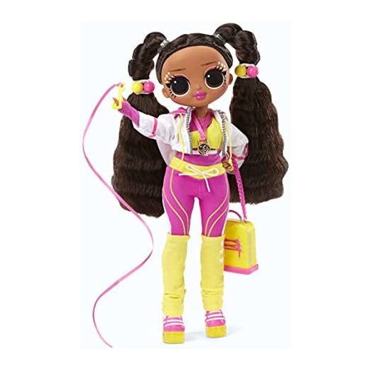 LOL Surprise OMG Sports Vault Queen Artistic Gymnastics Fashion Doll with 20 Surprises Including Sparkly Accessories & Reusable Playset, Posable - Gift for Kids, Toys for Girls Boys Ages 4 5 6 7+