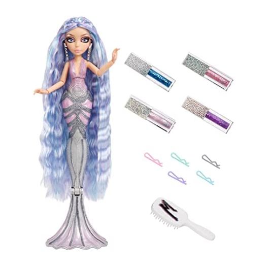 MERMAZE MERMAIDZ Color Change Orra Deluxe Fashion Doll with Wear and Share Hair Play,Multicolor,580843
