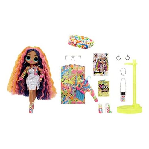 LOL Surprise OMG Sketches Fashion Doll with 20 Surprises – Great Gift for Kids Ages 4+