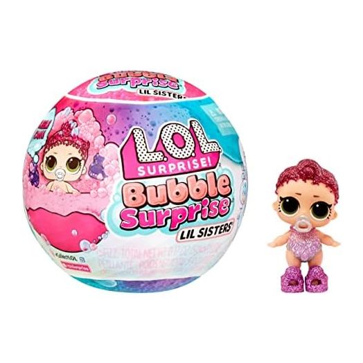 L.O.L. Surprise! LOL Surprise Bubble Foam Lil Sisters Doll - Collectible Baby Sister Great Gift for Girls Age 4+
