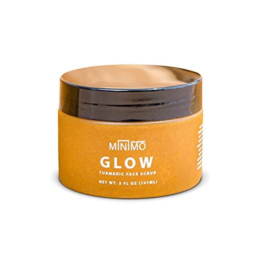 Minimo Glow Lemon Cake Skin Brightening Face Scrub for Dark Spots