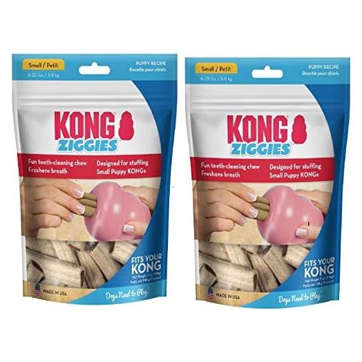 KONG - Ziggies Puppy Small, Pack of 2