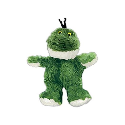 KONG Frog Dog Toy, Extra Small, Green