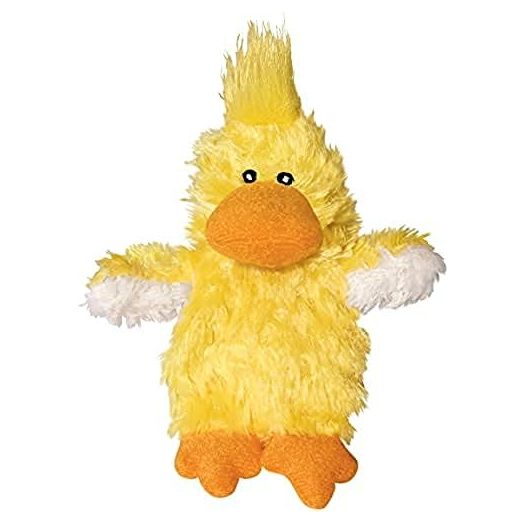 KONG Duckie Dog Toy, Extra Small, Yellow