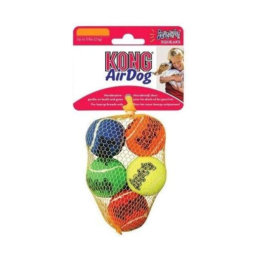 KONG Air Dog Squeaker Fetch Toy - XS (5 Count)