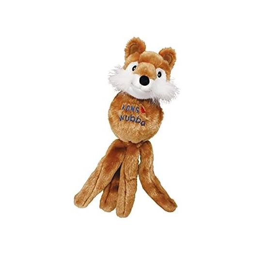 KONG - Wubba Friends - Squeaky Fetch Dog Toy - For Small Dogs (Assorted Characters)