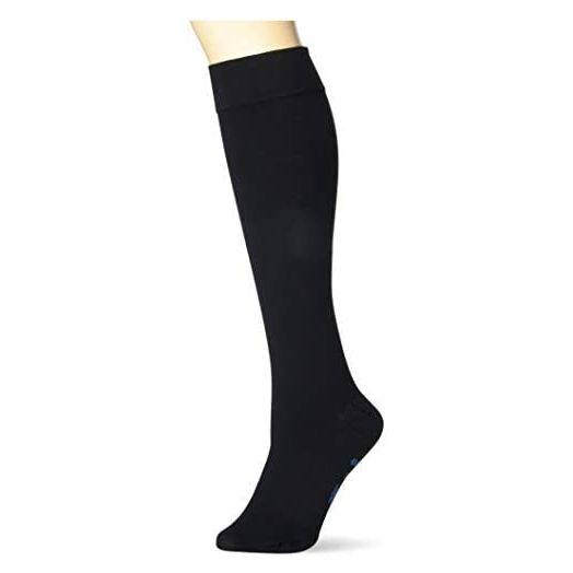 JOBST Relief Knee High 20-30 mmHg Compression Socks, Closed Toe, Black, X-Large Full Calf,1 Count