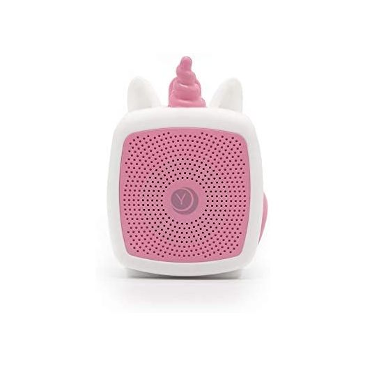 Yogasleep Pocket Baby Soother Unicorn For Baby | 6 Soothing, Natural Sounds | Compact for On-the-Go Use & Travel | USB Rechargeable | Registry Gift