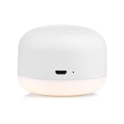 Yogasleep Travel Mini Portable White Noise Sound Machine | 6 Soothing Sounds | Soft Dimable Night Light | Compact Sleep Therapy for Adults & Baby | USB Rechargeable | Lanyard for Easy Hanging