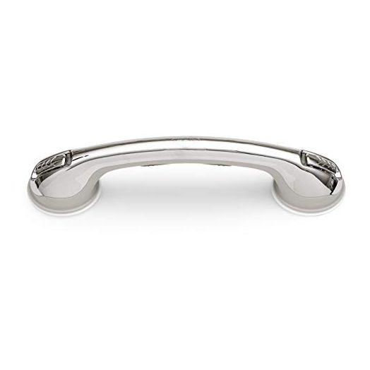 Safe-er-Grip Changing Lifestyles Suction Cup Grab Bars for Bathtubs & Showers16", Chrome