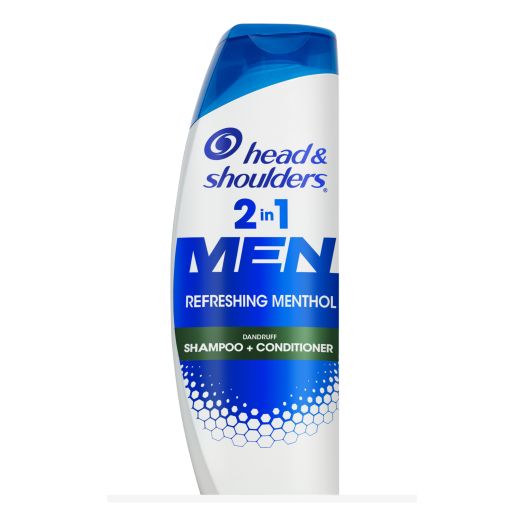 Head & Shoulders 2 in 1 Shampoo and Conditioner, Menthol, 12.8 oz
