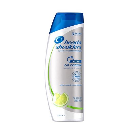 Head & Shoulders Instant Oil Control Anti-Dandruff Shampoo, 12.8 Oz