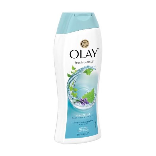 Olay Fresh Outlast Purifying Birch & Lavender Body Wash 22 oz