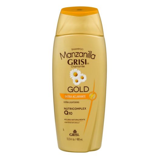 Grisi Manzanilla Gold Volumizing Nourishing Daily Shampoo with Chamomile, 13.5 fl oz