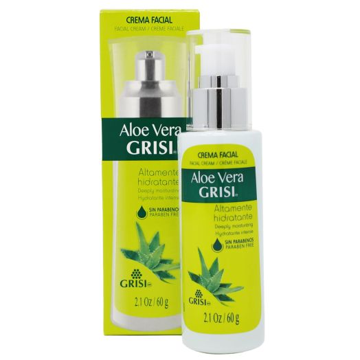 Grisi Aloe Vera Crema Facial Cream, 2.1 oz